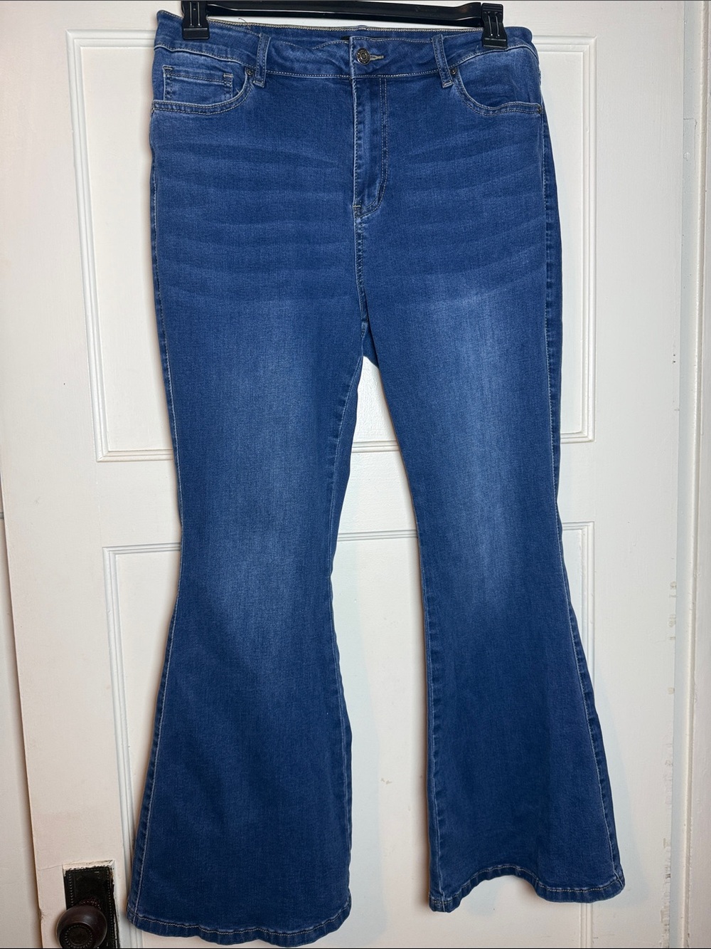 Flying Banana Classic Women's Bootcut Jeans - Blue